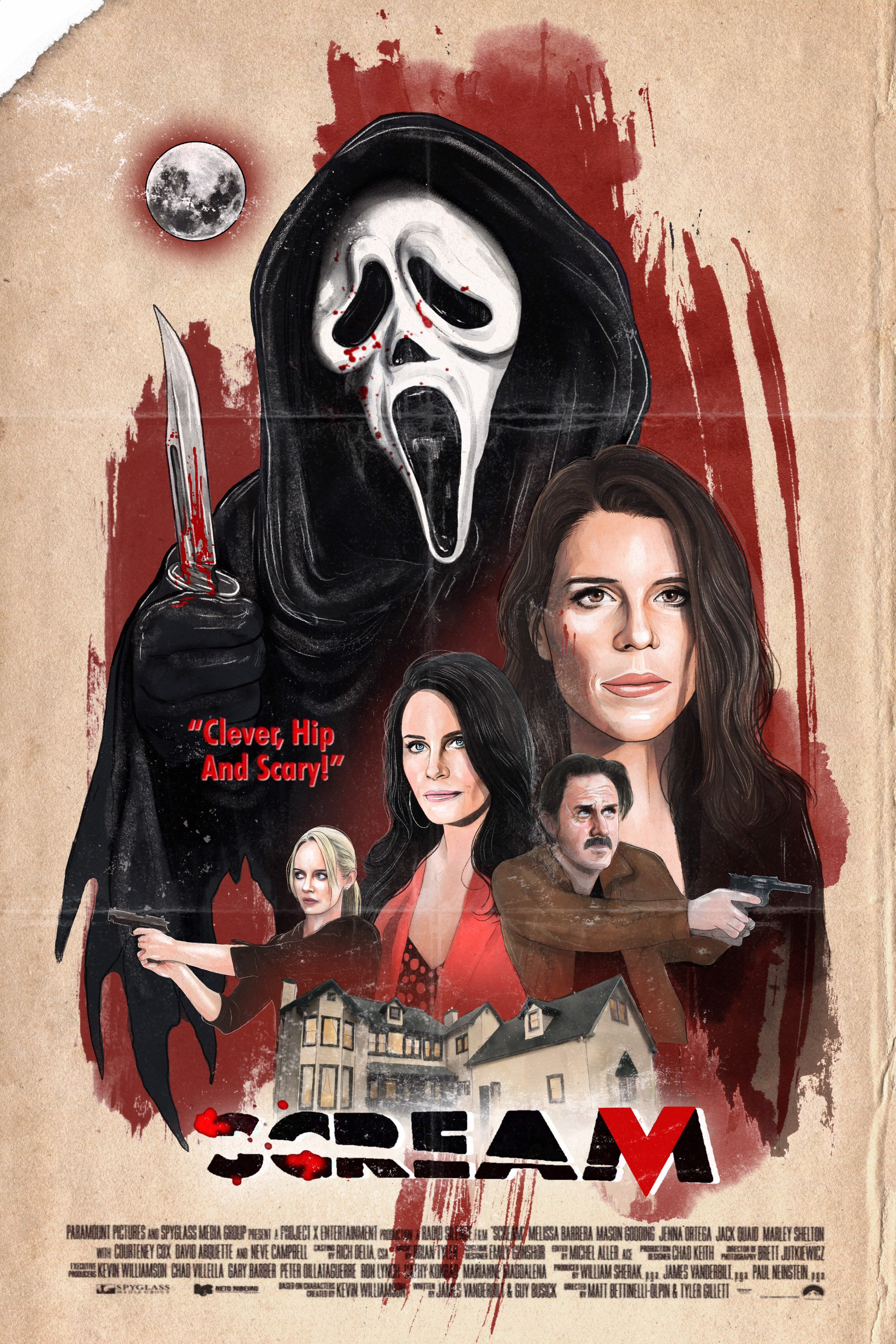 SCREAM 2022 Poster Print 11x17 Etsy