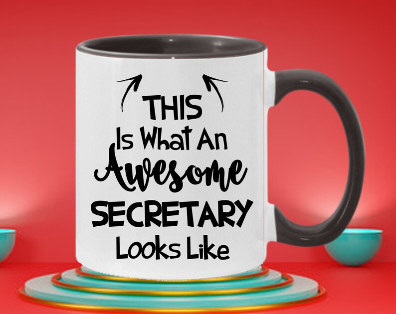 Tasse de secrétaire géniale voici à quoi ressemble une - Etsy France