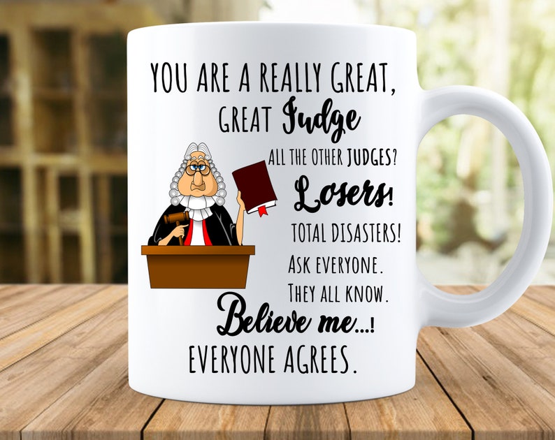 Judge Mug Judge Coffee Cup Judge Idea Gift Birthday Judge Etsy
