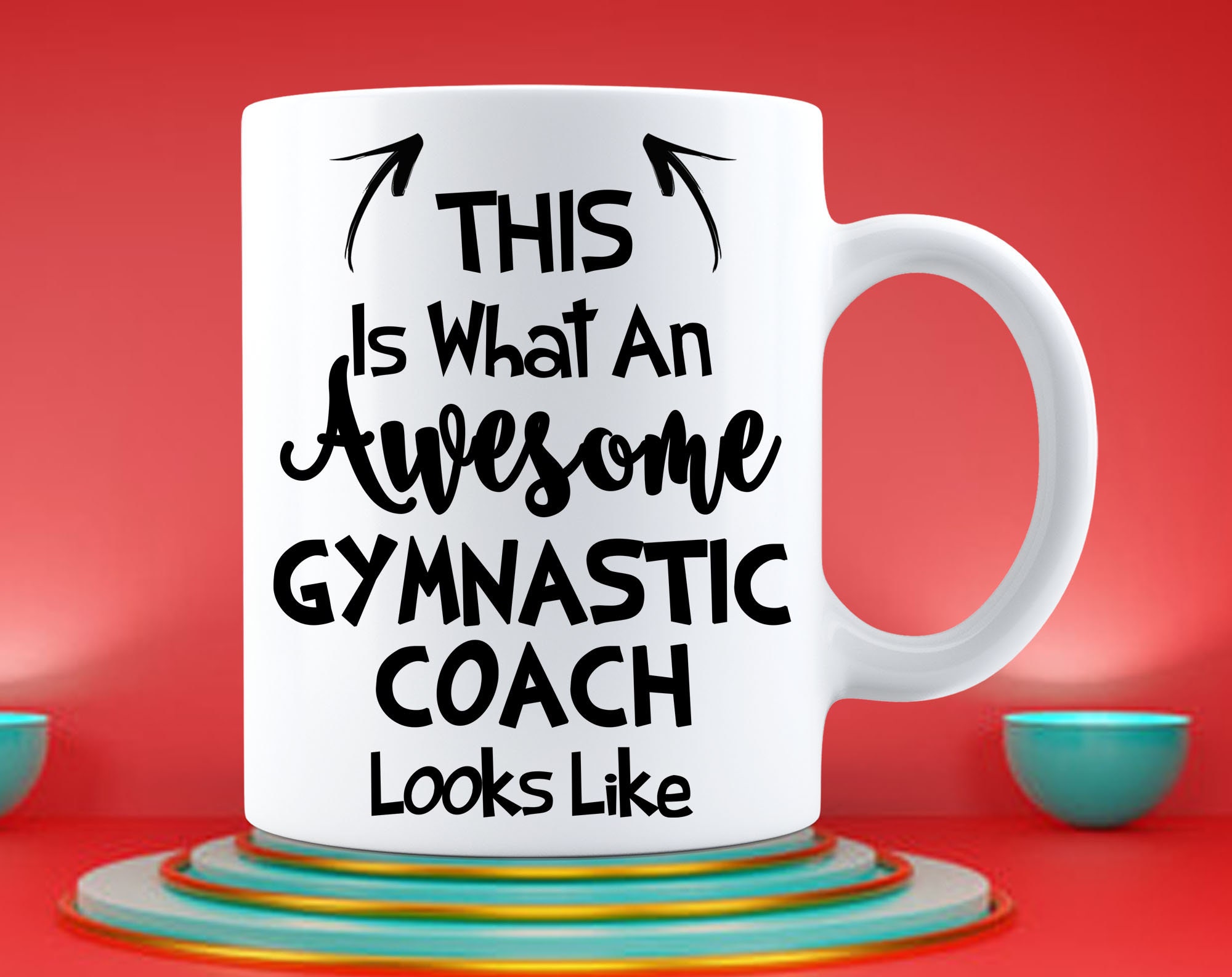 Awesome Gymnastic Coach Mug This is What an Awesome Gymnastic Etsy UK