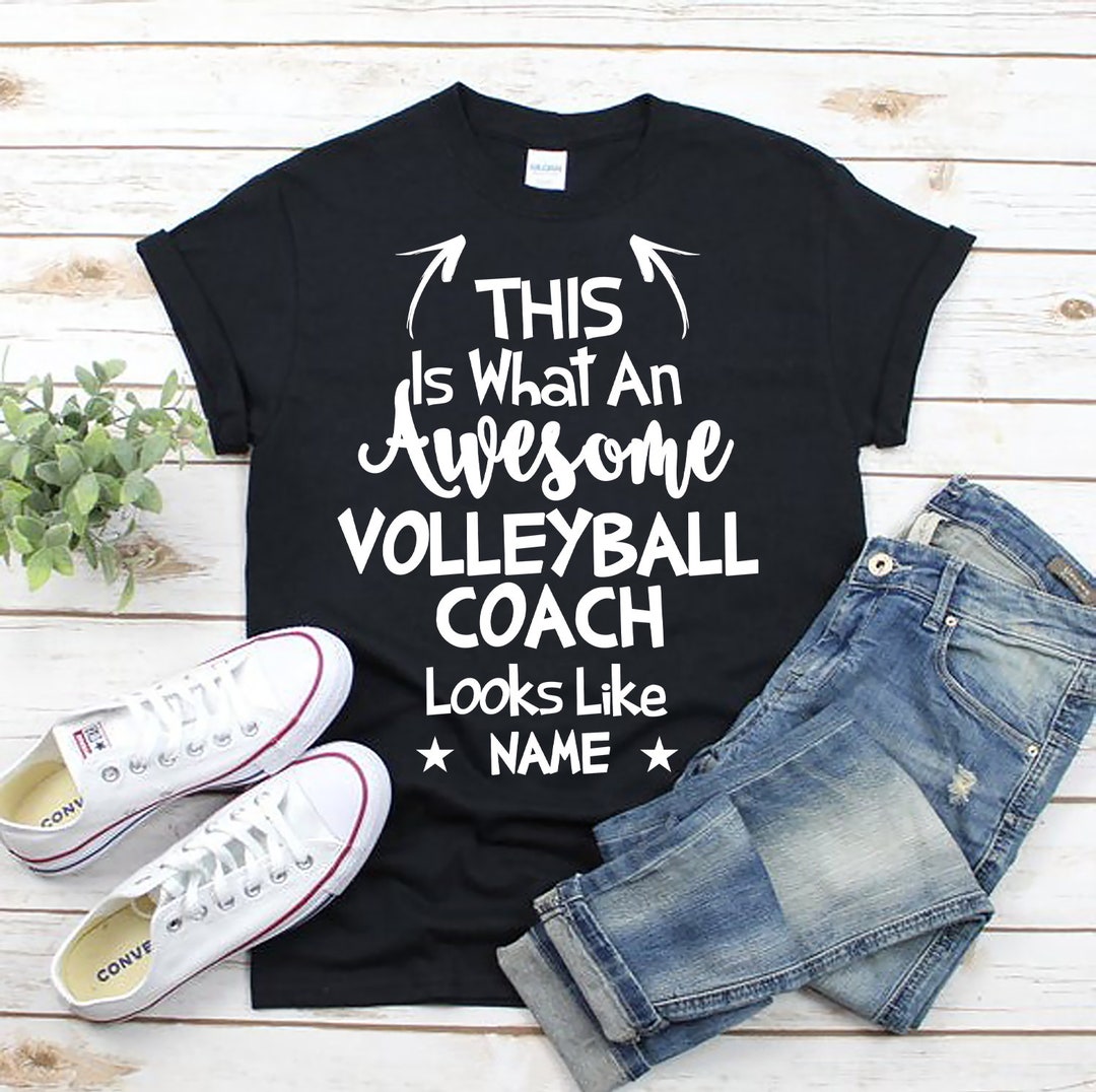 Awesome Volleyball Coach Shirt, This is What an Awesome Volleyball