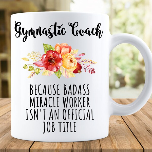 Gymnastic Coach Etsy