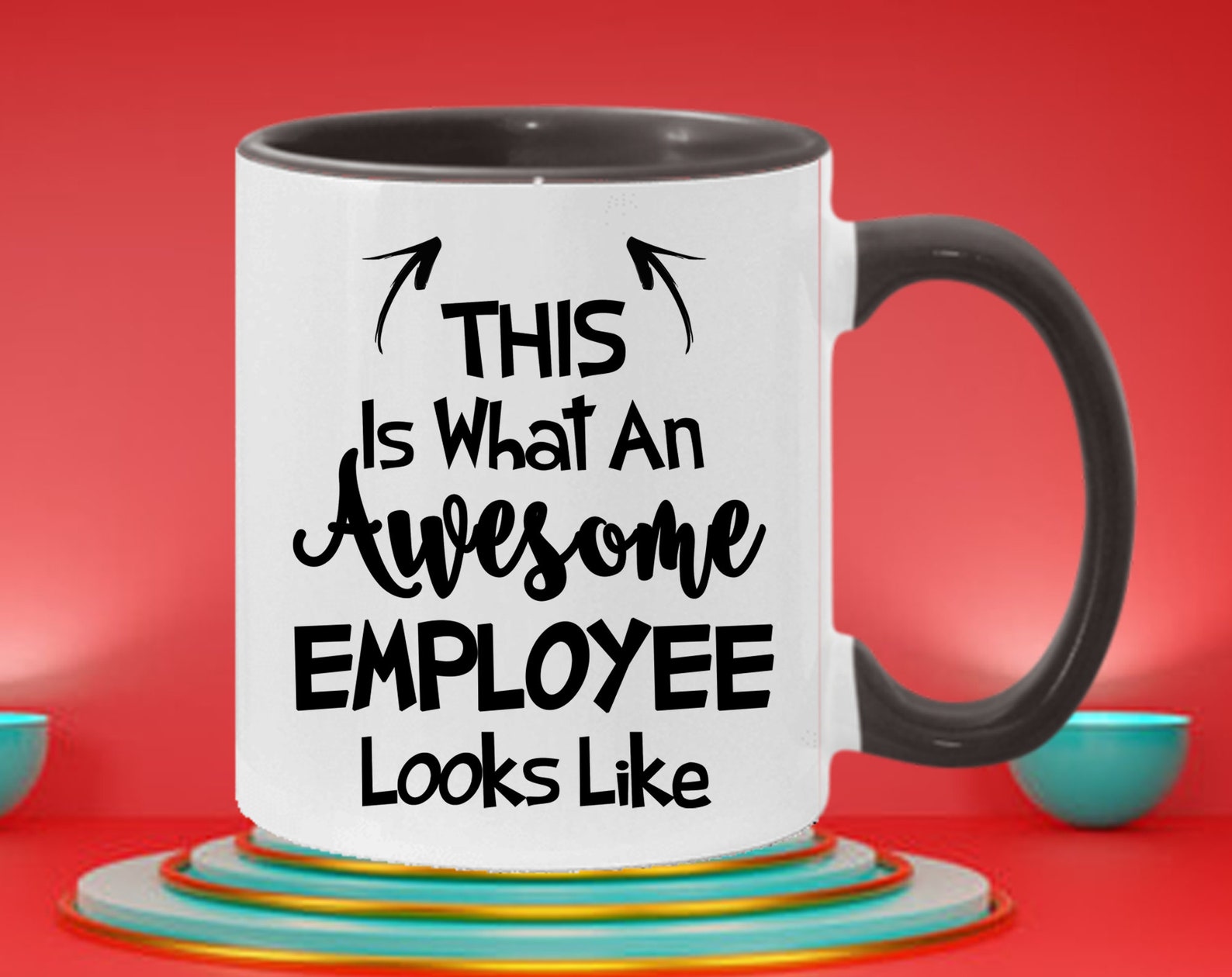 Awesome Employee Mug This is What an Awesome Employee Looks Etsy