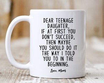 Teen Girl, Gifts For Teenage Girls, Room Decor For Teen Girls, Teen Girl Gift, Teenager Mugs, Birthday Present For Teenager, Teen Daughter