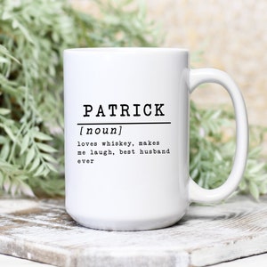 Personalized Name Definition Mug, Large Coffee Mugs For Men, Gifts For Men Who Have Everything, Gift For Him, Christmas Gift For Husband image 3