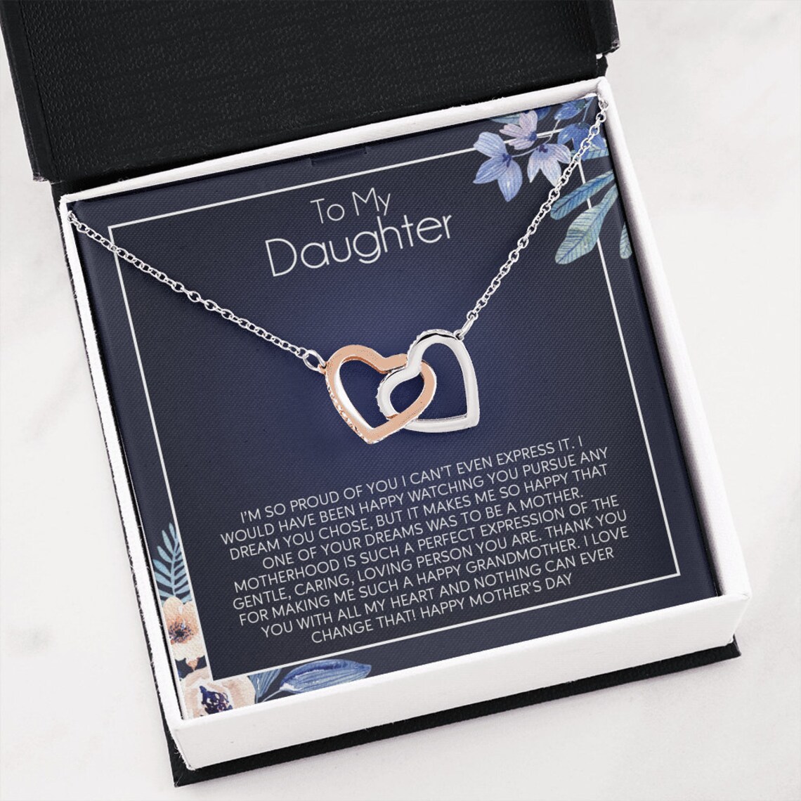 Daughter Gift To My Daughter Necklace Meaningful Gifts | Etsy