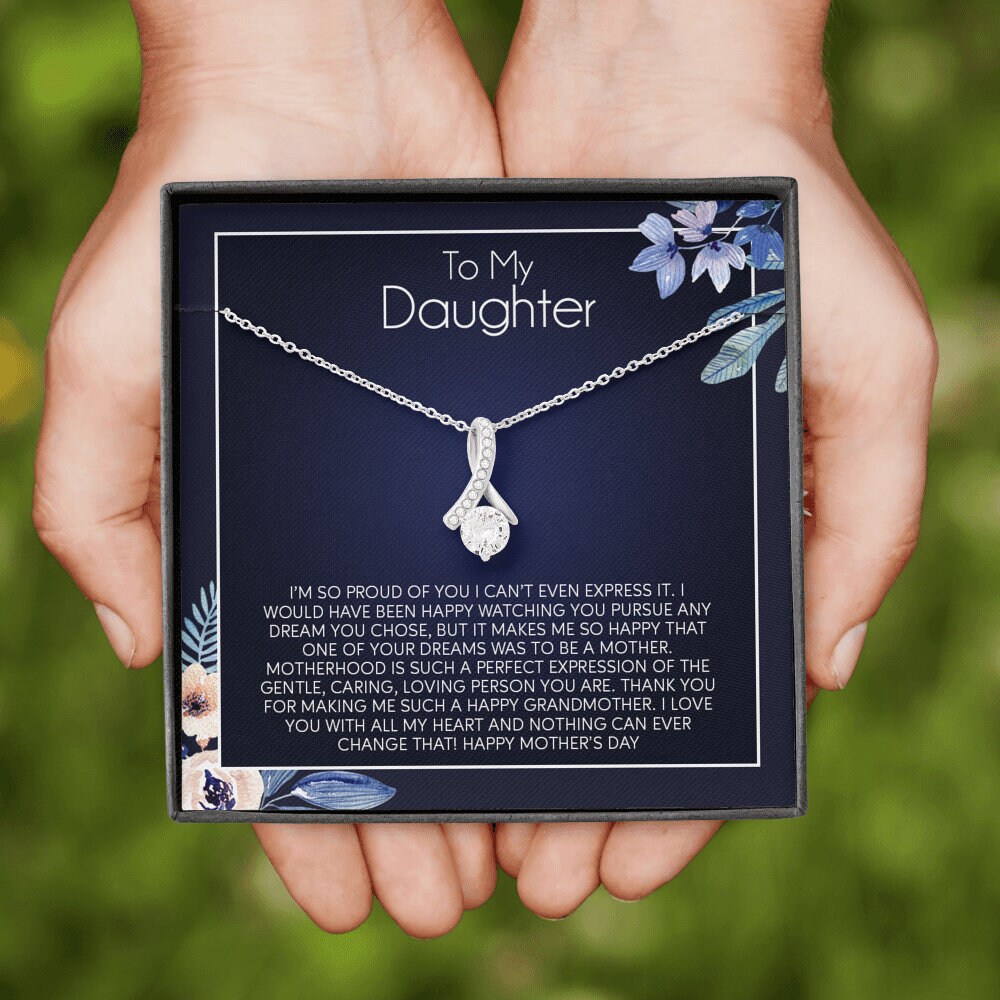 Daughter Gift Cute Daughter Necklace Meaningful Gift | Etsy