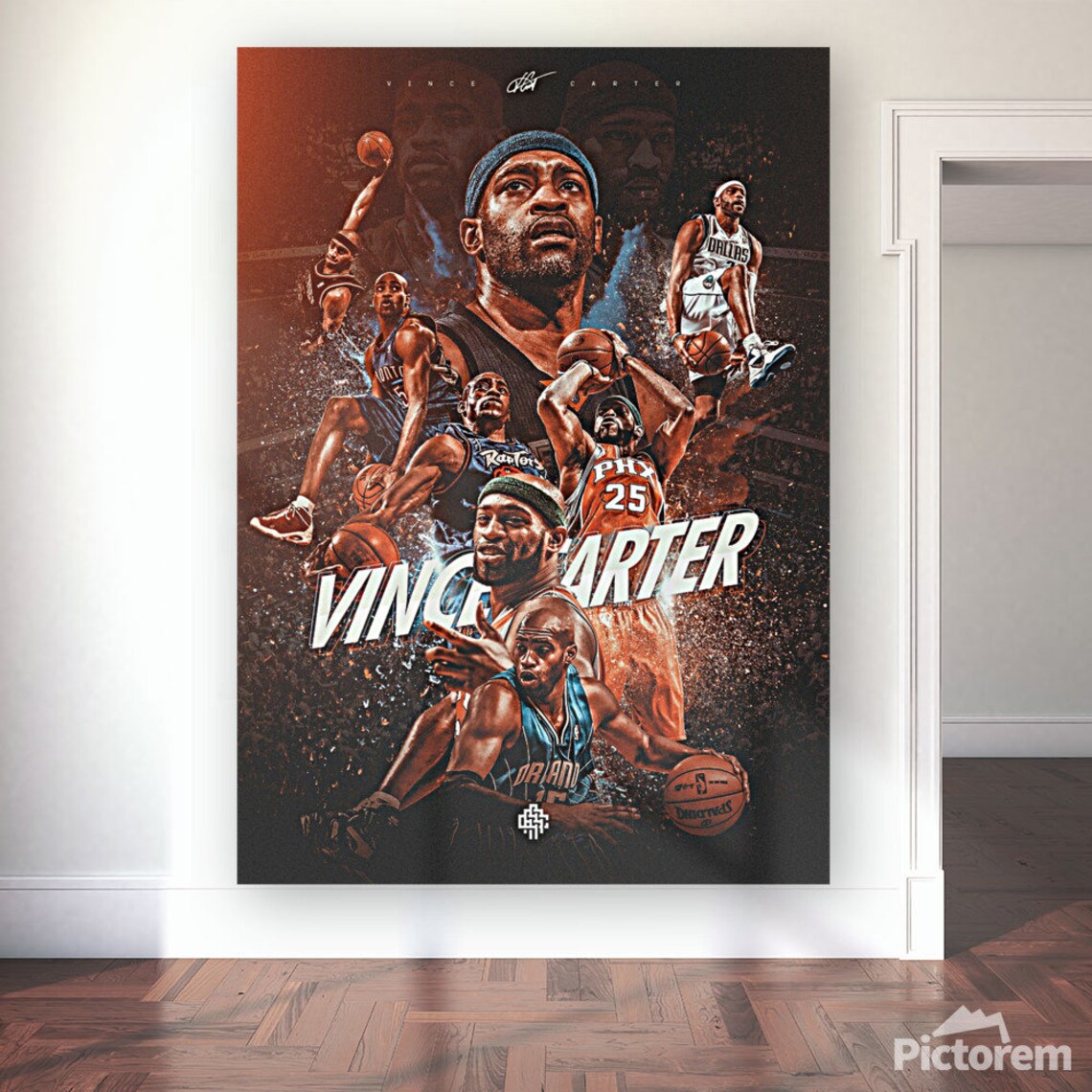 vince carter poster