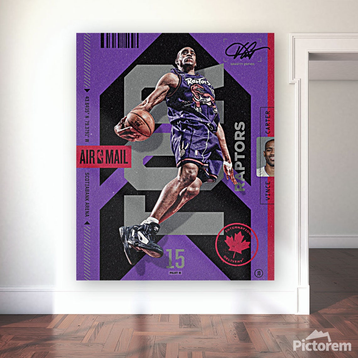 vince carter poster