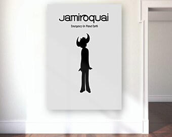 Jamiroquai Mixtape Poster Framed Original Art Singles Album Print Lyrics Gift