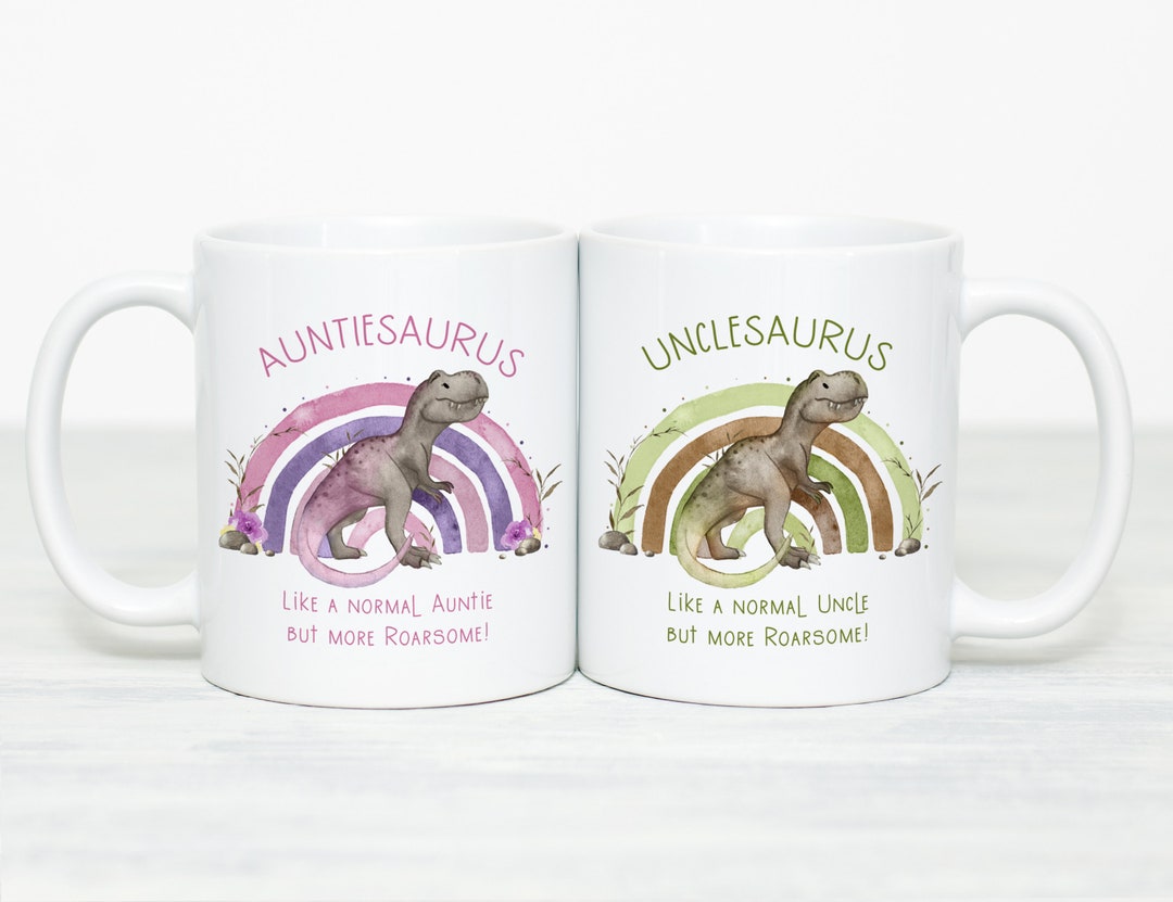 IWLT - Tazza con scritta in lingua inglese Unclesaurus and