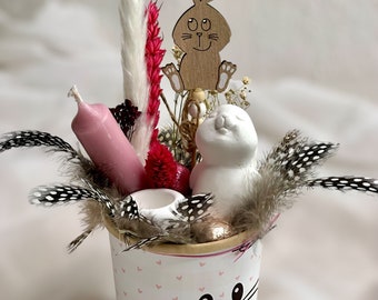 Easter greetings - Easter bunny - cup to go - gift - souvenir - little something - attention - bunny cup