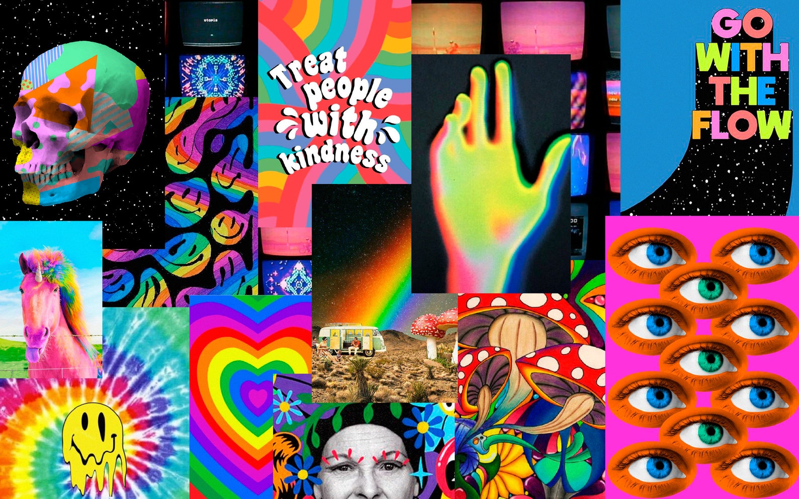 Indie Desktop Wallpaper Digital Download Etsy