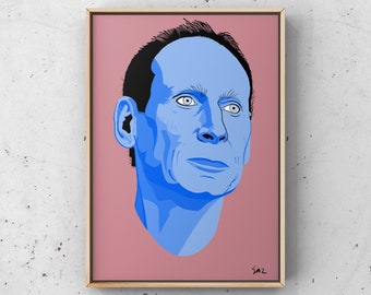 Richard Zimler - Portrait Art Print