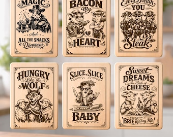 Funny Cutting Board Engraving 8 SVG Bundle | Sarcastic Kitchen Quotes Laser Files Music Inspired Charcuterie Board SVG | Commercial Use