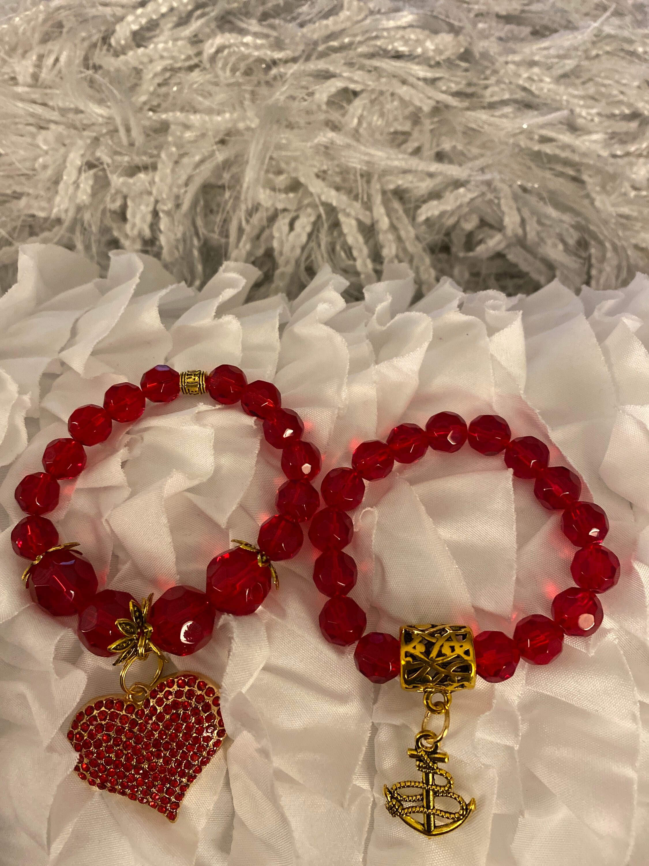 Red love set Etsy