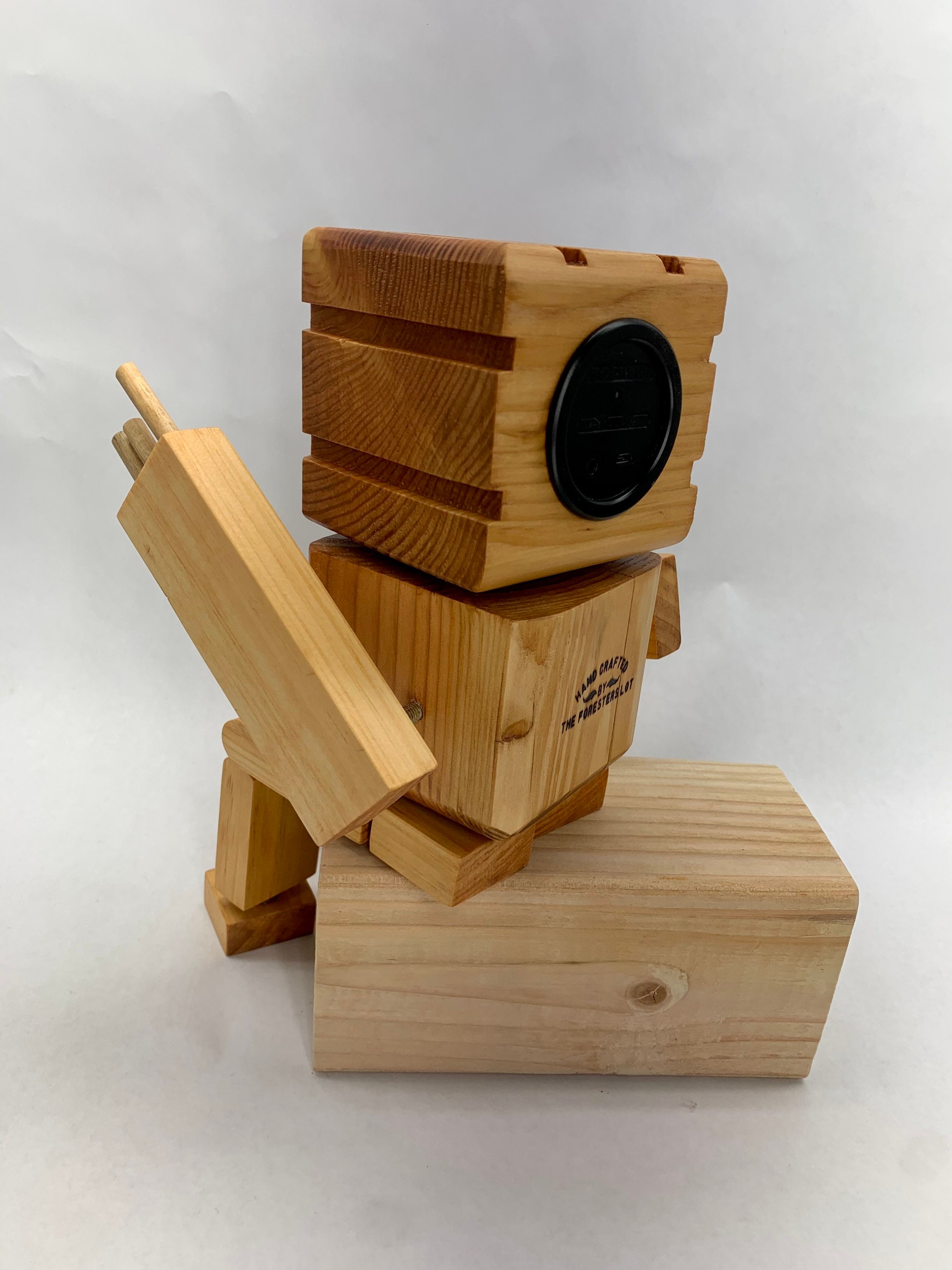 BLUETOOTH Speaker Robot with Moveable Limbs Etsy