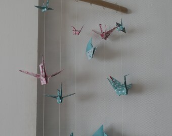 Decoration Interieure Origami Mobile Bebe By Madamereveart On Etsy