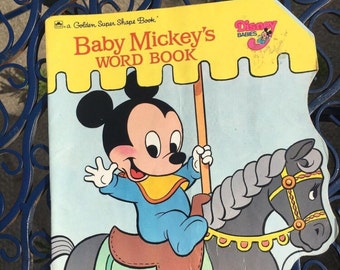 1987 Baby M I C K E Y S word book