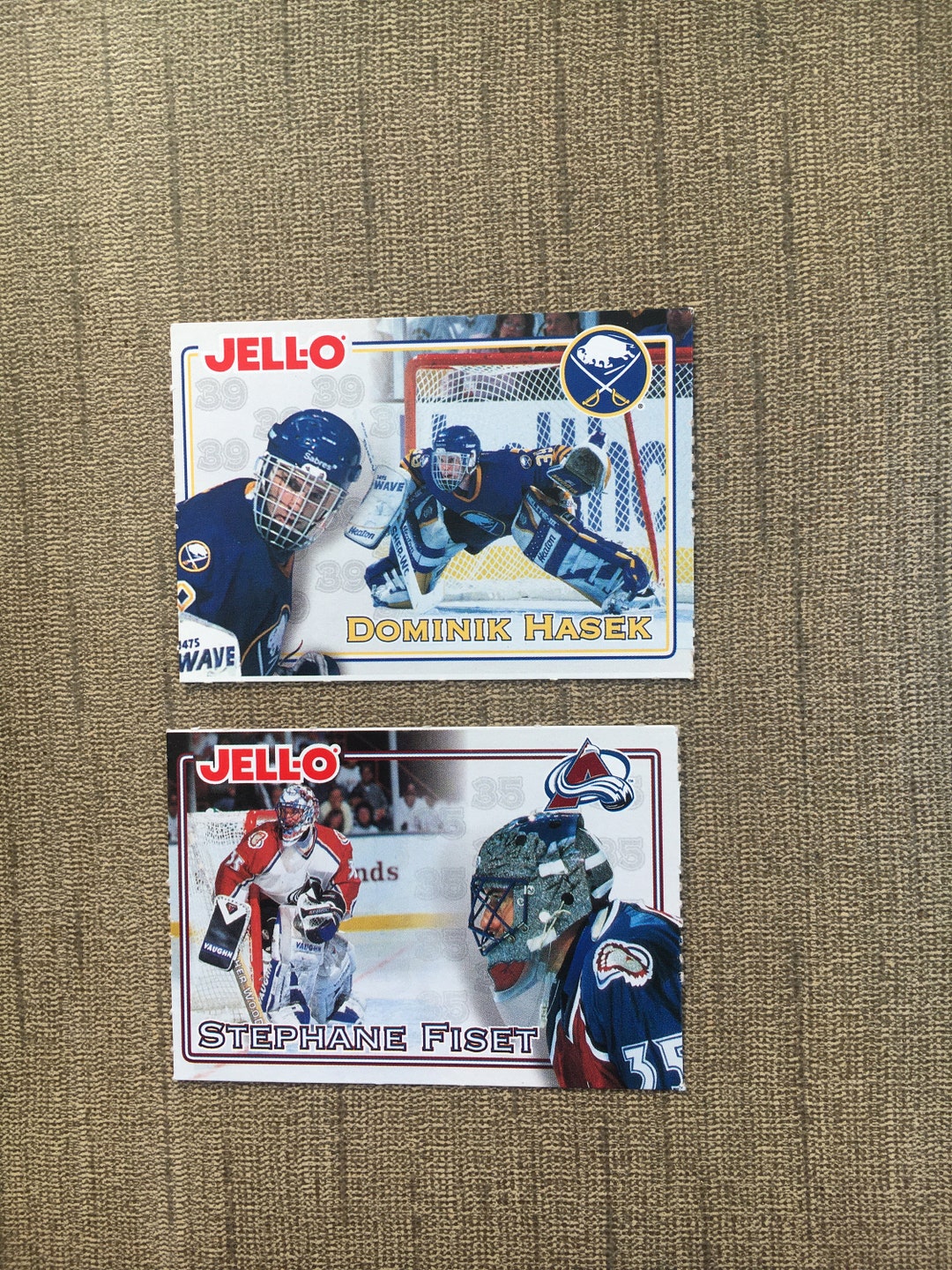 1995 Kraft Jello Hockey Cards Etsy