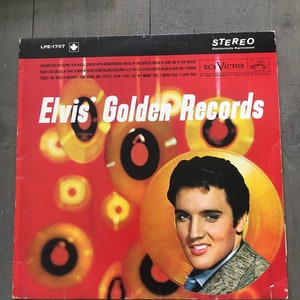 Elvis’ golden records vinyl record