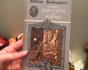 1966 William S H A K E S P E A R E Libro completo de sonetos y poemas