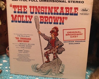 Disque vinyle Molly B R O W N 1960 The U N S I N K A B L E