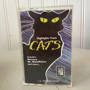 1996 Highlights from Cats cassette tape