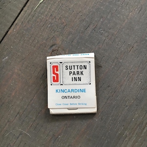 Vintage matchbooks