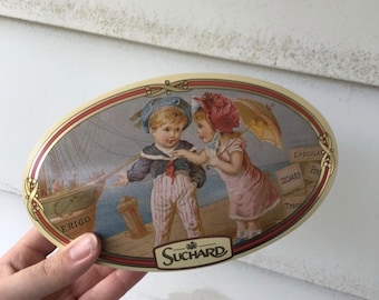 1998 Suchard chocolate tin