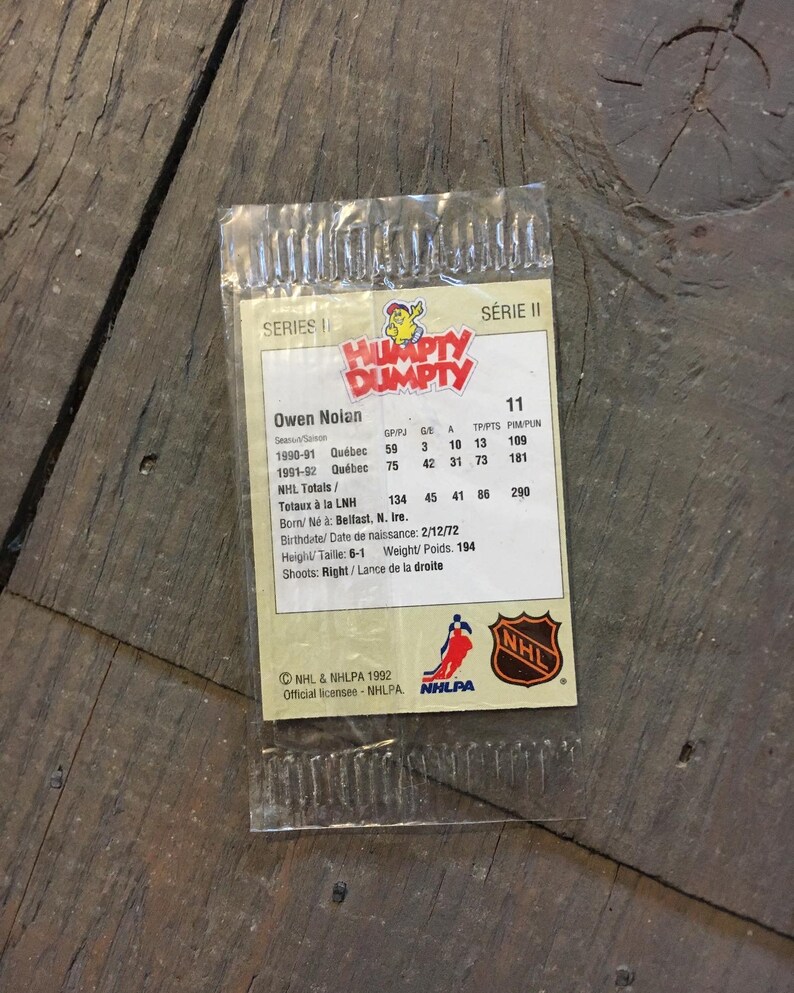 1992 Humpty Dumpty Mini Card Etsy