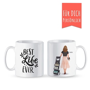 Taza personalizada, Escuela de Pioneros - La mejor vida de la historia - Texto variable, Escuela de Servicio de Pioneros, Regalo de los Testigos de Jehová, Servicio de Carro