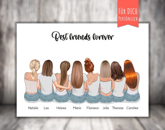 Best Friends Forever coloring image free to download or direct print