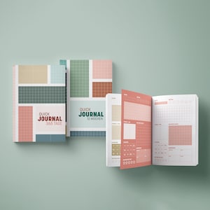 Quick Journal | Diary for 1 year or 12 weeks | Minimalism Edition | A5