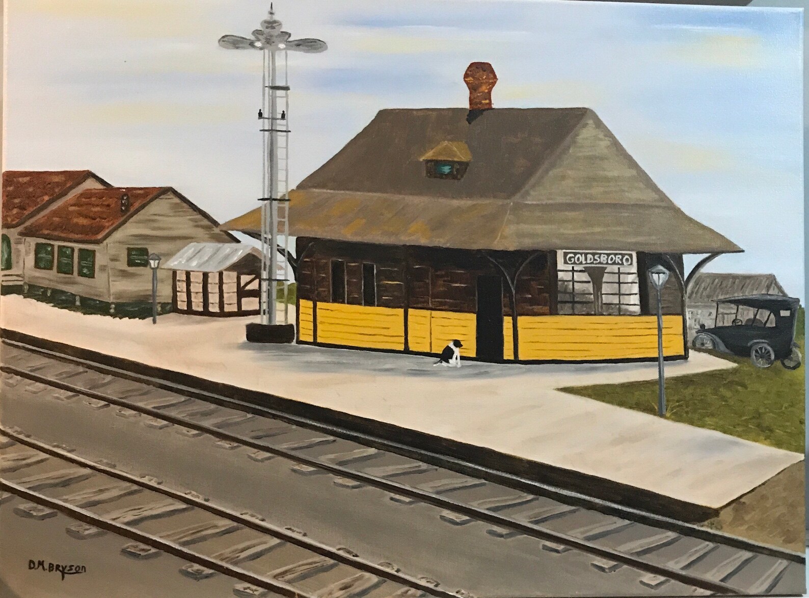 Goldsboro Maryland Train Station 1920s Etsy