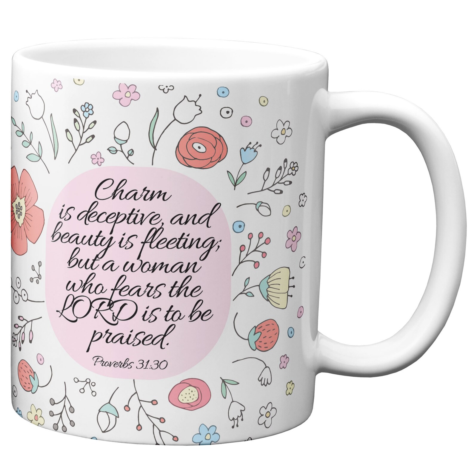 Christian Inspirational Mug. Mug Gift for Her. Theme Charm is Etsy