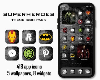 Superheroes Comic Widgets Mcu Icon Pack Ios 14 Covers Marvel Aesthetic Iphone Home Screen Captain America Cap App Icons Electronics Accessories Cell Phone Accessories Colegiomuller Com Br