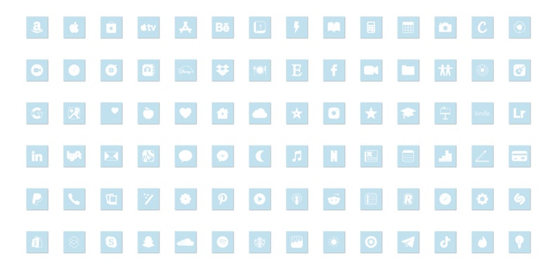 Minimal Blue Icons Blue Iphone Icons Blue Icon Pack Blue App Icons Iphone App Icons Blue Aesthetic Icons Blue Home Screen Blue Ios14 Icons Drawing Illustration Art Collectibles Stokfella Com