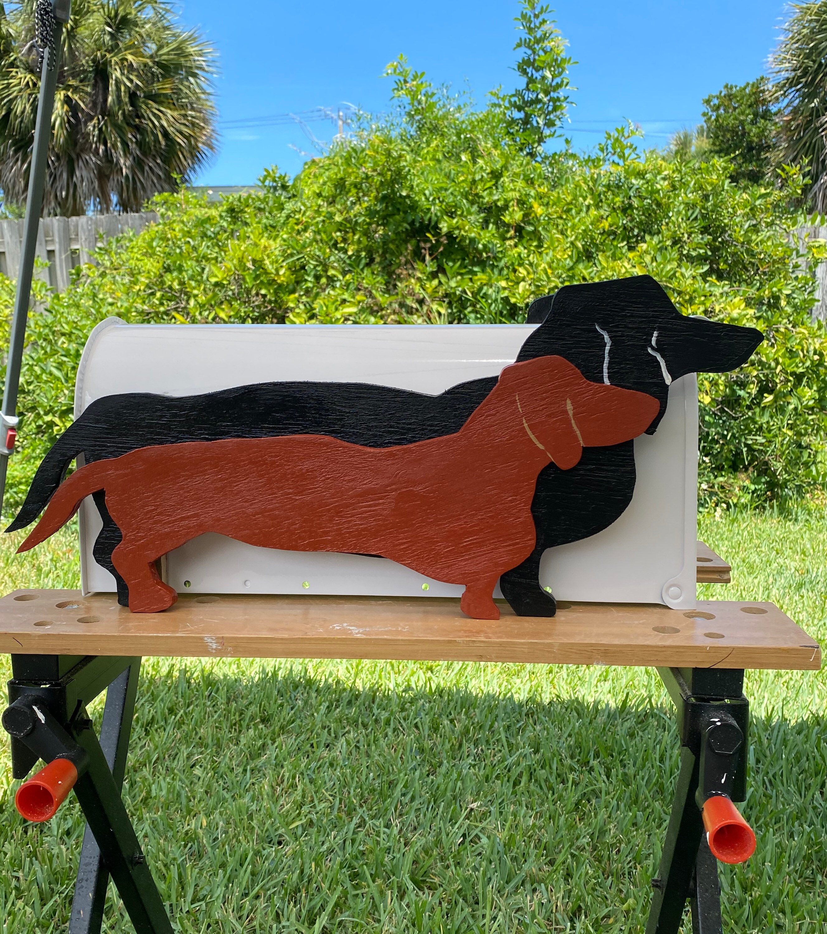 Custom Handmade Dachshund Mailbox Etsy
