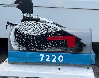 Handmade Loon Mailbox