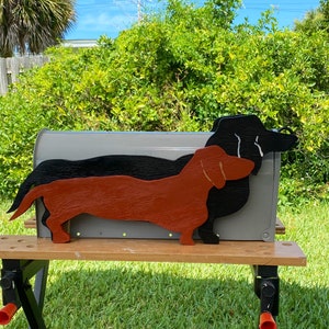 Custom Handmade Dachshund Mailbox