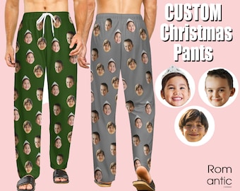 Grandpa Christmas gift,Personalized pants ,Custom Pajamas,Custom grandson pants,grandchildren gift,Unisex pants,gift for grandfather/grandpa
