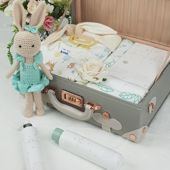 Maletín regalo bebé con cosméticos ¡Para recién nacidos!