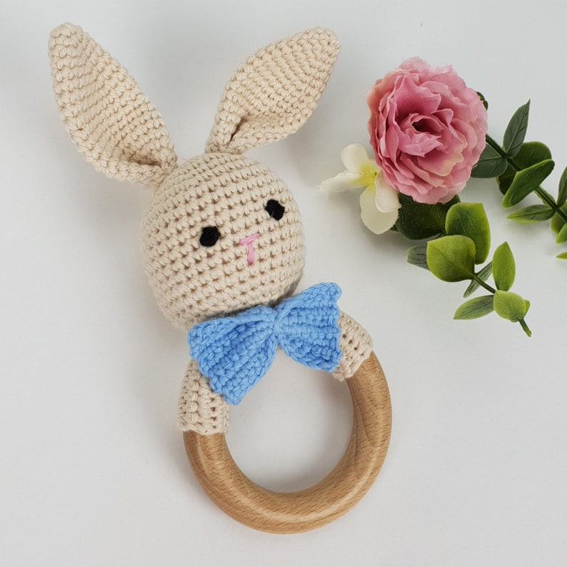 Traditional Handmade Baby Girl Rattle Crochet Baby Rattle Etsy