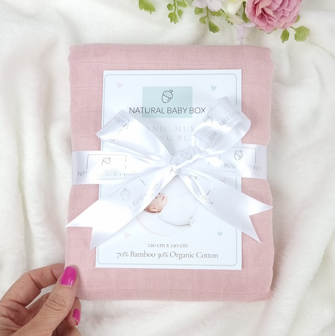 Luxury Organic Baby Girl Gift Hamper New Baby Gift Hamper Etsy UK