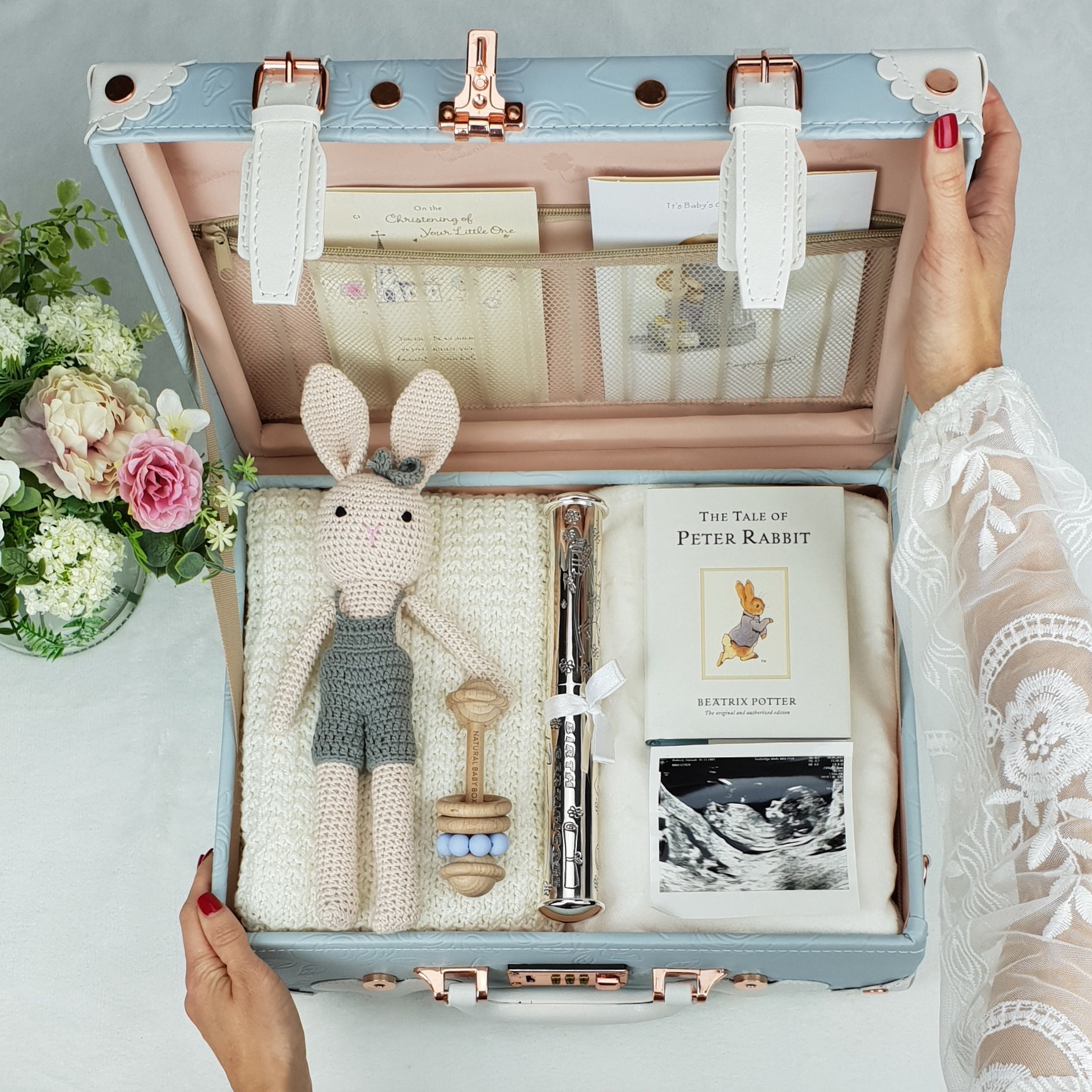 Keepsake Suitcase Baby Suitcase Memory Case Baby Memory Etsy UK