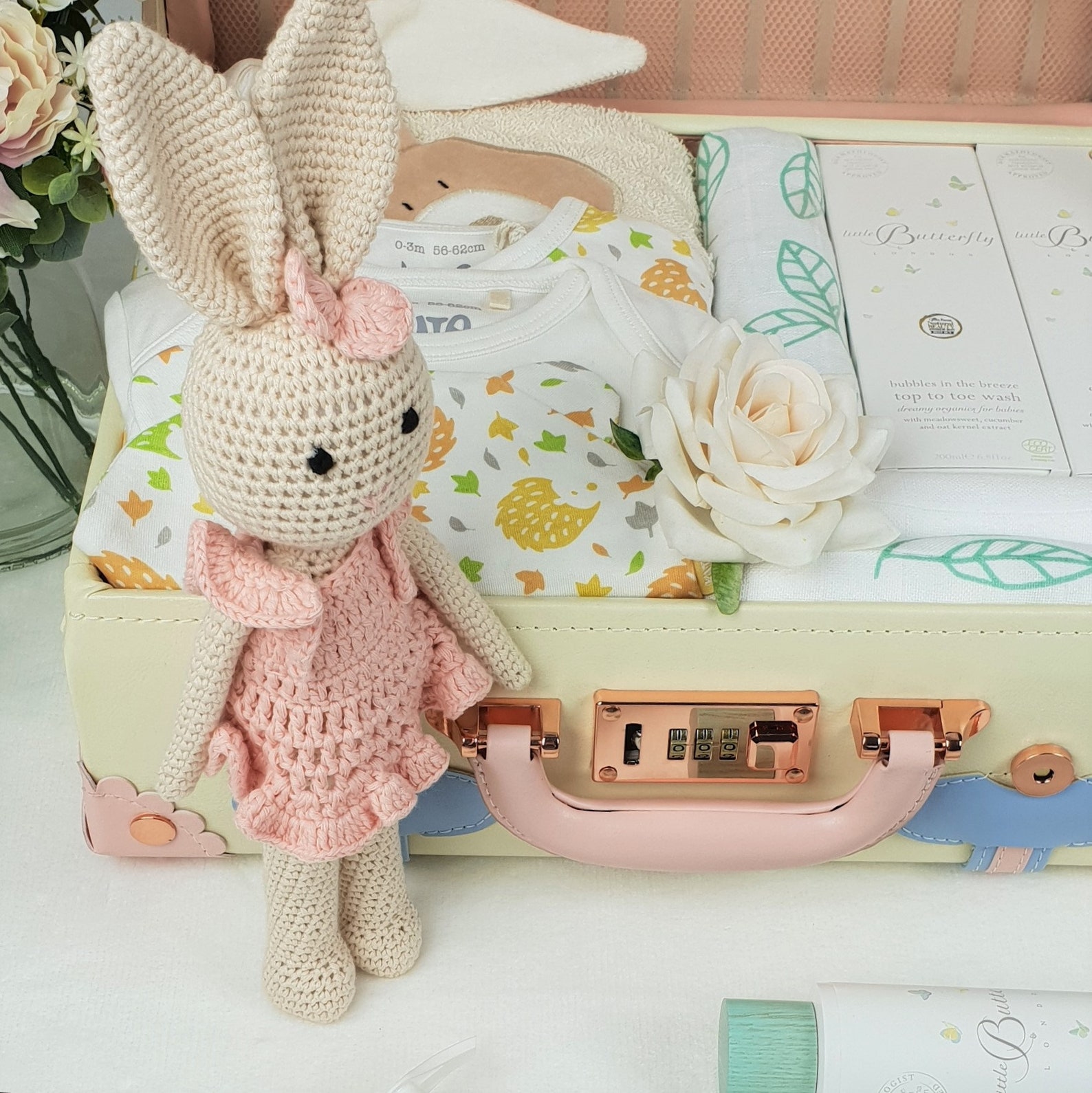 Luxury Organic Baby Gift Hamper New Baby Gift Hamper Baby Etsy