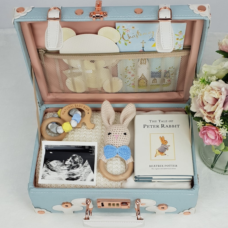 Keepsake Suitcase Baby Suitcase Memory Case Baby Memory Etsy