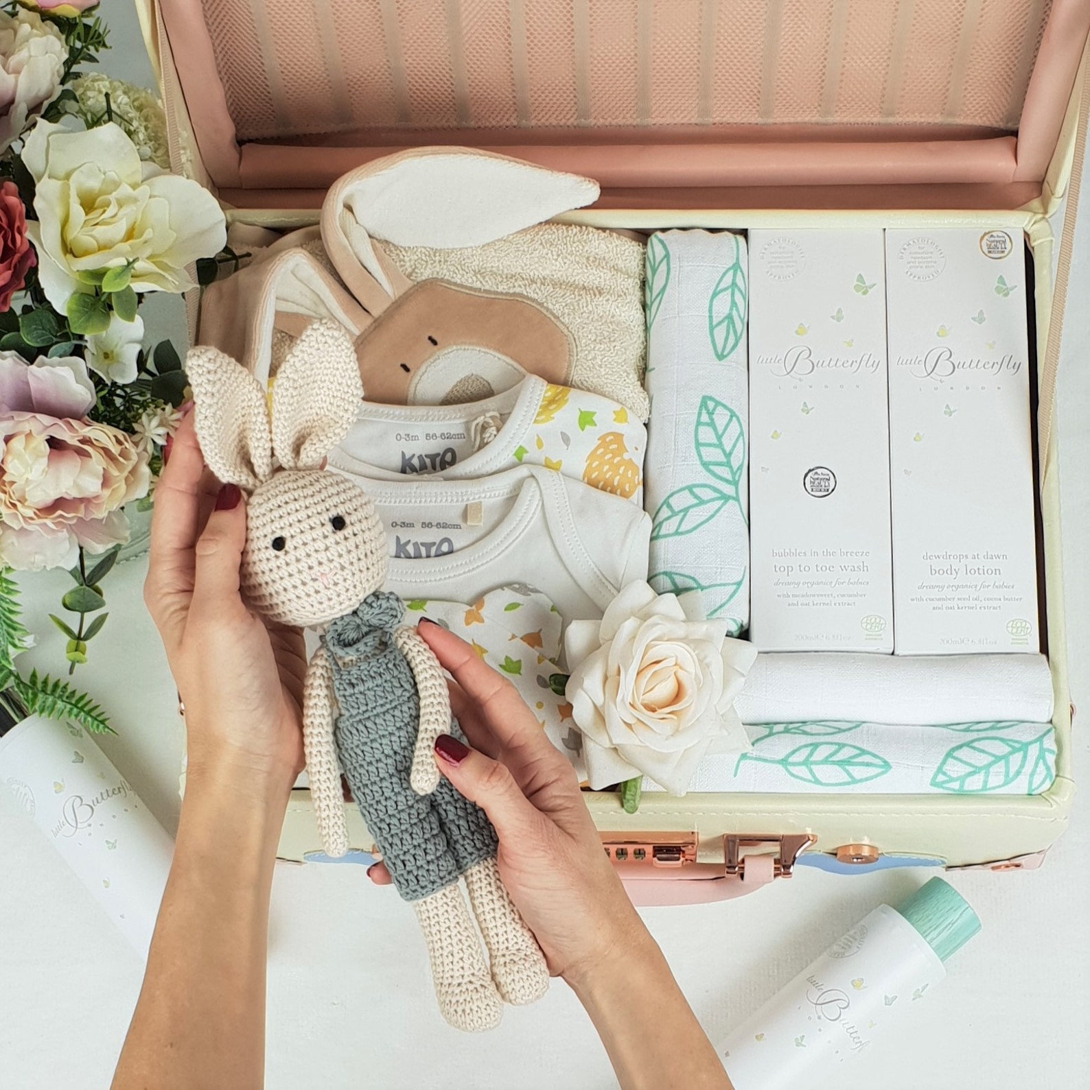 Luxury Organic Baby Gift Hamper New Baby Gift Hamper Baby Etsy