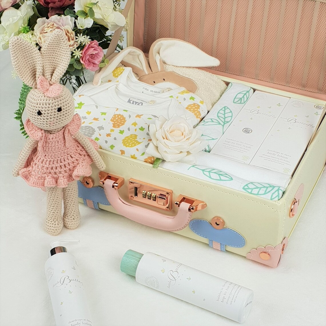 Luxury Organic Baby Gift Hamper New Baby Gift Hamper Baby Etsy